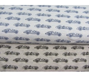 Jersey Autos Rennauto blau meliert